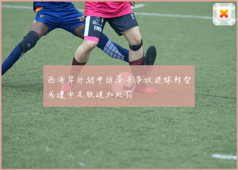 西海岸计划申诉泽卡争议进球郑智或遭中足联追加处罚